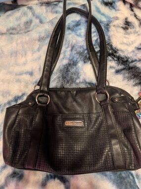 Black Women's Tote Handbag - Casual Shoulder Bag